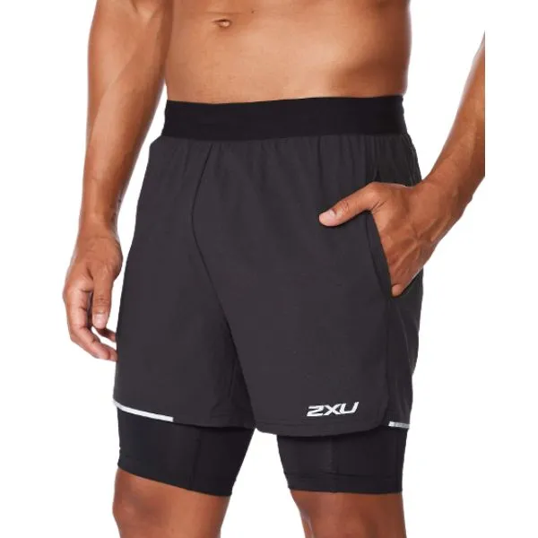 2XU - Men's Aero 2-In-1 5 Shorts