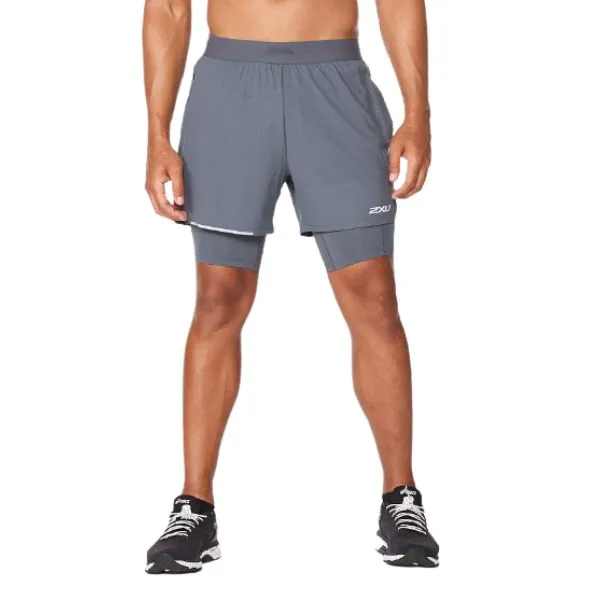 2XU - Men's Aero 2-In-1 5 Shorts