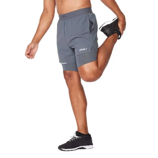 2XU - Men's Aero 2-In-1 5 Shorts