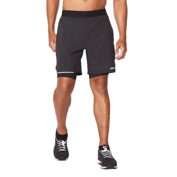 2XU - Men's Aero 2-In-1 7 Shorts