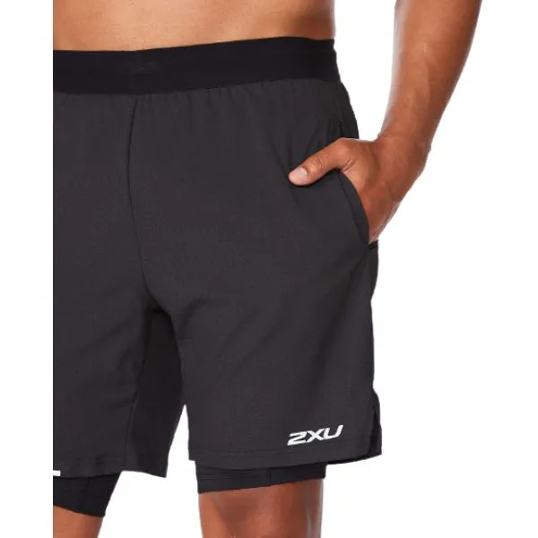 2XU - Men's Aero 2-In-1 7 Shorts