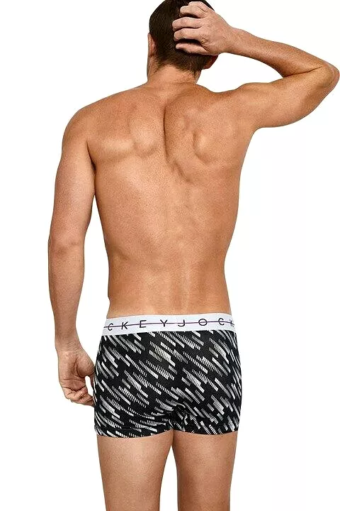 5 x Jockey Nyc Print Trunk - Trunks Black And White Mens Underwear Jocks