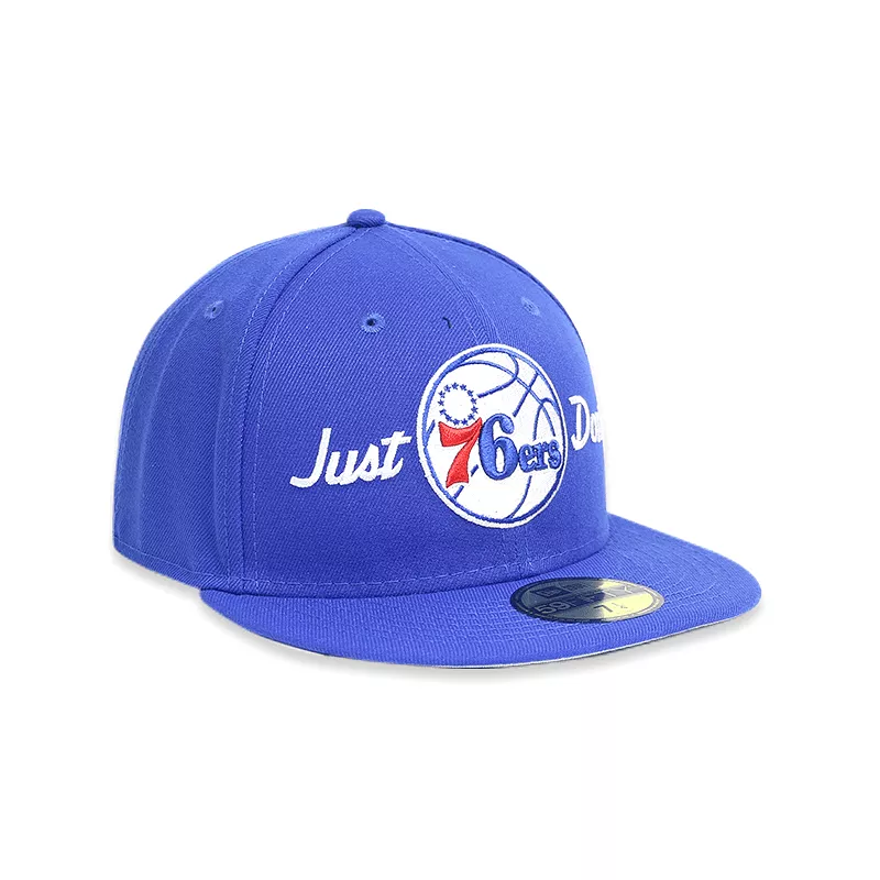 [60229019] x Just Don Philadelphia 76ers Blue 59FIFTY Men's Fitted Hat