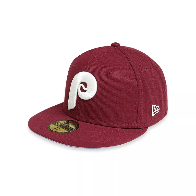 [60243502] Philadelphia Phillies POP SWEAT WS 80 Burgundy 59FIFTY Men's Fitted Hat