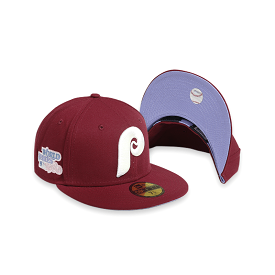 [60243502] Philadelphia Phillies POP SWEAT WS 80 Burgundy 59FIFTY Men's Fitted Hat