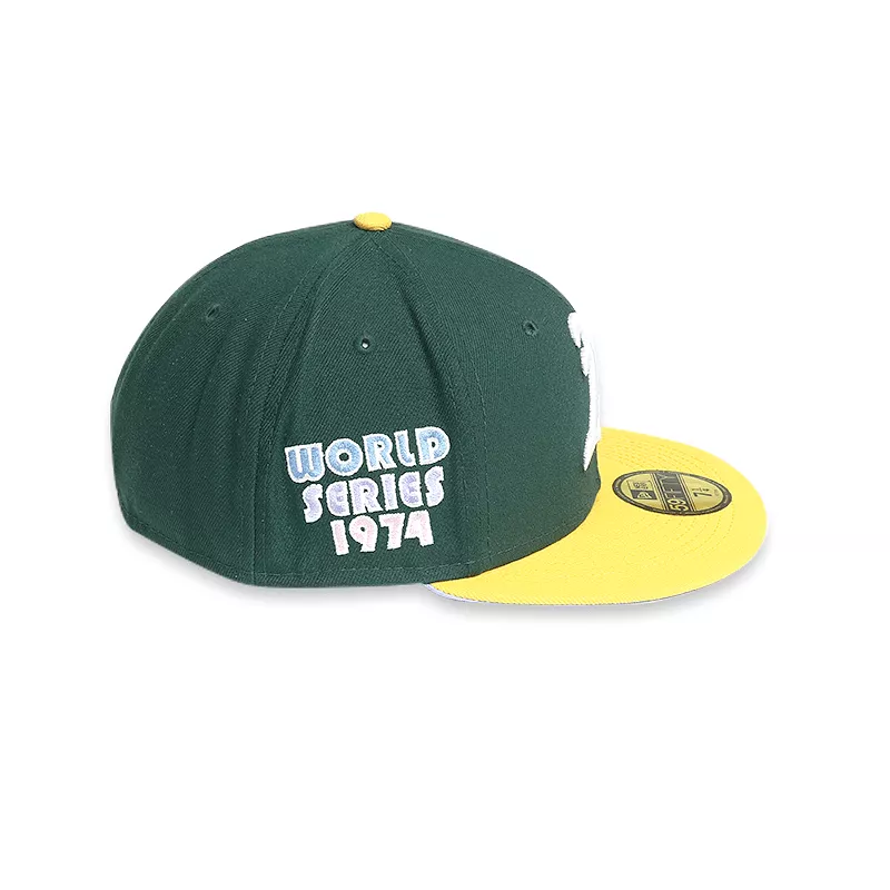 [60243525] Oakland Athletics 74 WS POP SWEAT Green 59FIFTY Men's Fitted Hat