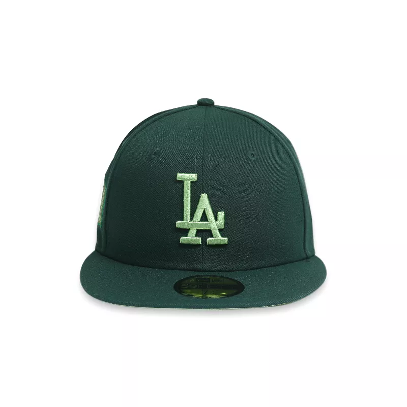 [60243835] Los Angeles Dodgers 20 WS Green STATE FRUIT 59FIFTY Men's Fitted Hat