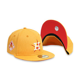 [60243836] Houston Astros 17 WS STATE FRUIT  Yellow 59FIFTY Men's Fitted Hat