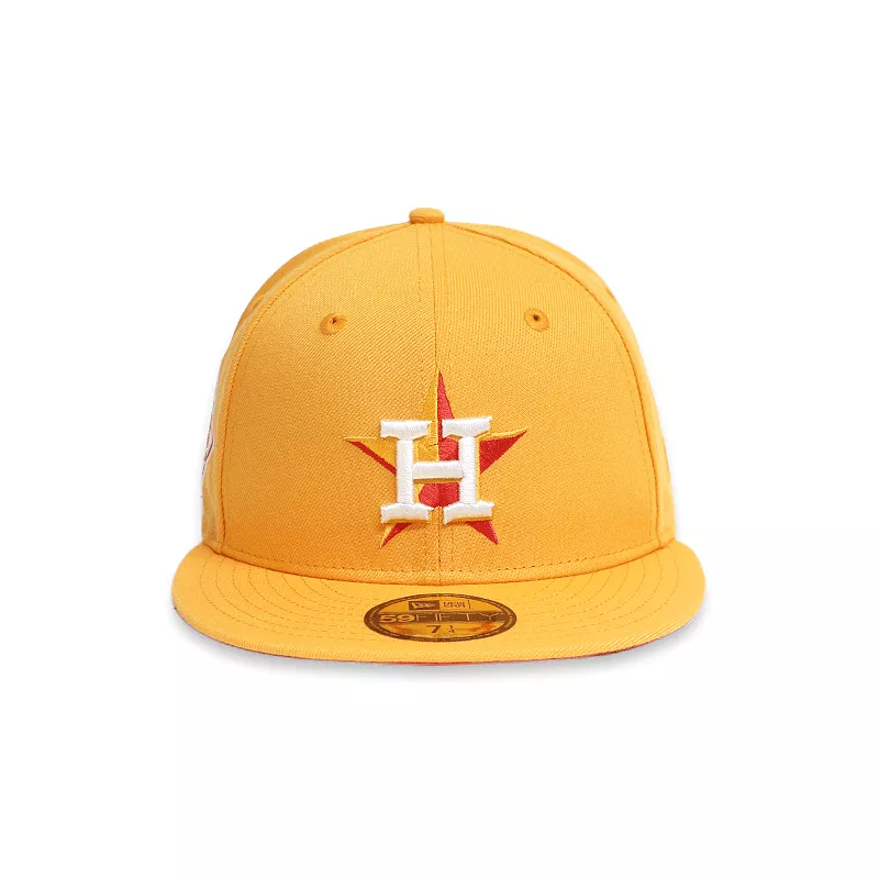 [60243836] Houston Astros 17 WS STATE FRUIT  Yellow 59FIFTY Men's Fitted Hat