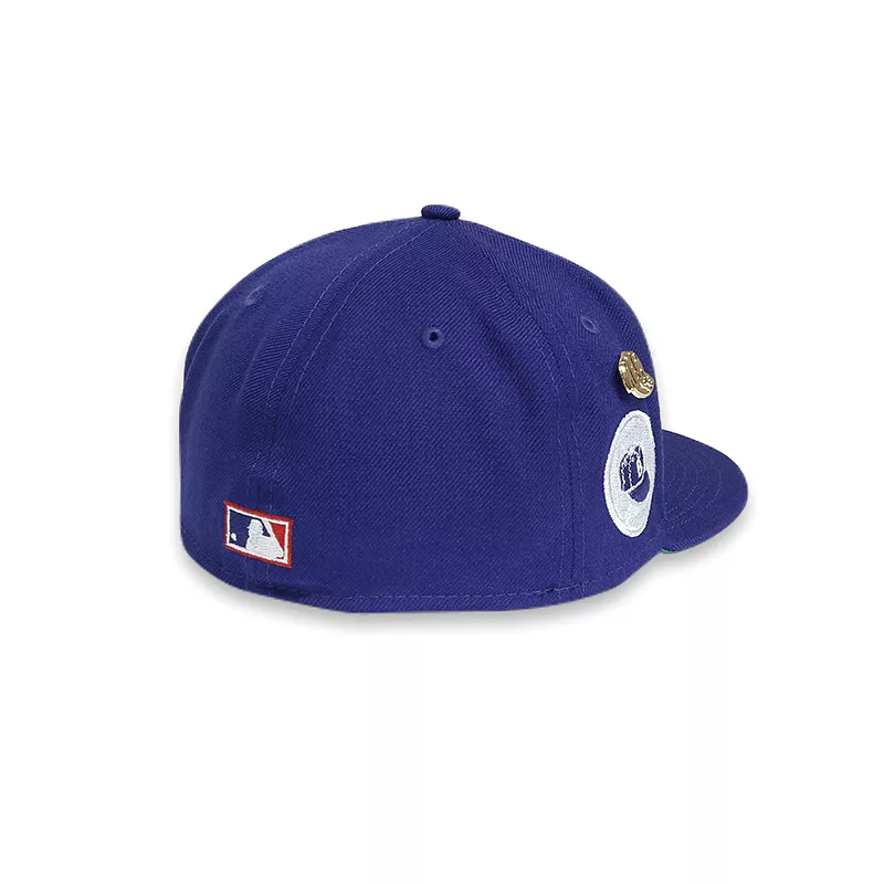 [60244520] Brooklyn Dodgers Logo History Blue 59FIFTY Men's Fitted Hat