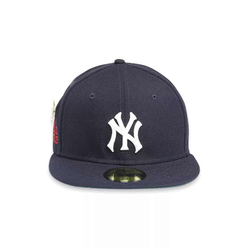 [60244523] New York Yankees Logo History 77 WS Navy 59FIFTY Men's Fitted Hat