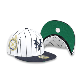 [60244530] New York Giants LOGO History '21 WS White 59FIFTY Men's Fitted Hat