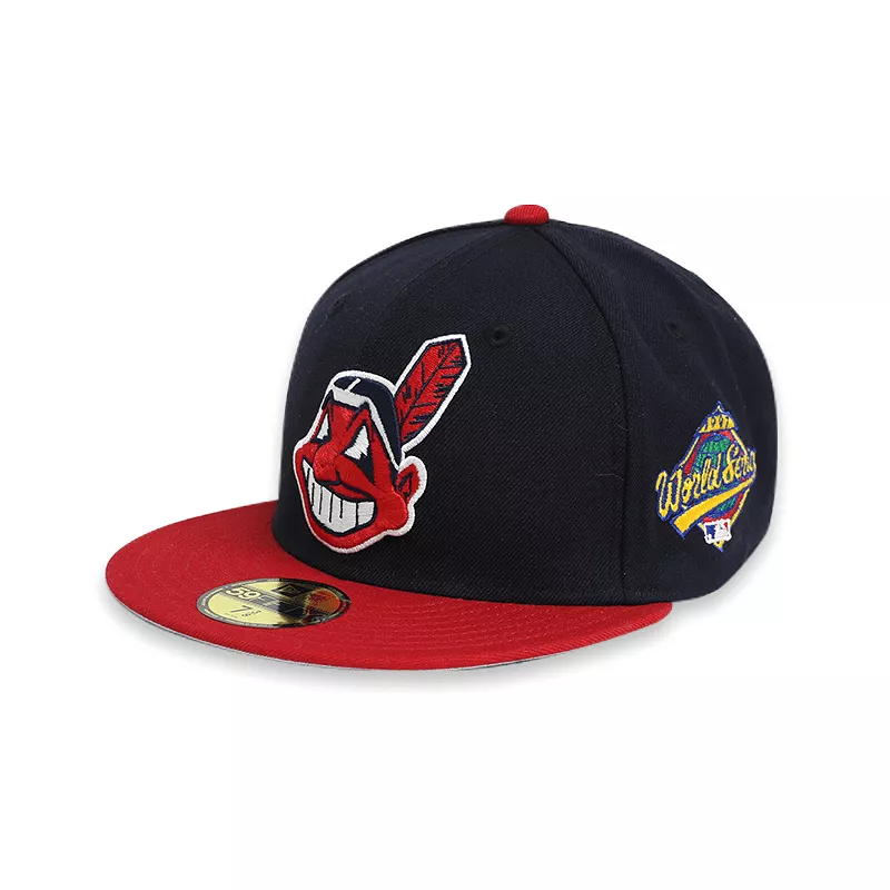 [70063983] Cleveland Indians 97 WS Navy 59FIFTY Men's Fitted Hat