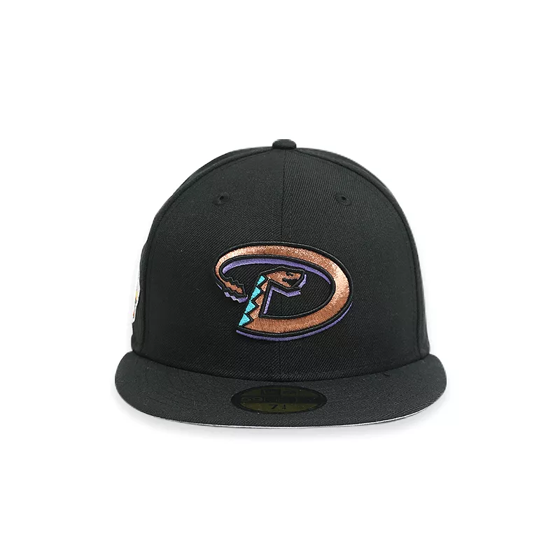 [70586970] Arizona Diamondbacks 01 WS Black 59FIFTY Men's Fitted Hat