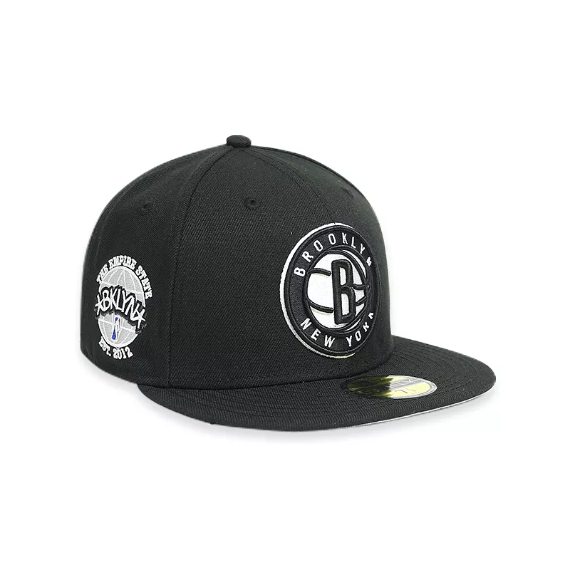 [70655691] Brooklyn Nets The Empire State Black 59FIFTY Men's Fitted Hat