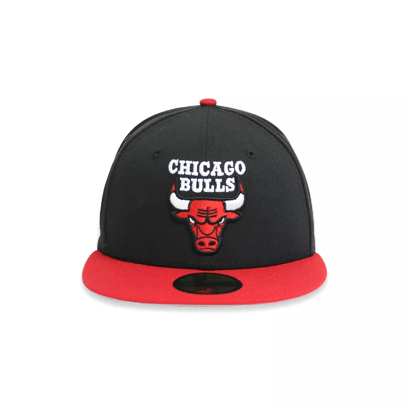 [70655693] Chicago Bulls 6 X Champs Black 59FIFTY Men's Fitted Hat