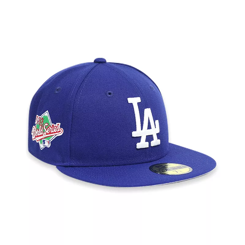 [70661323] Los Angeles Dodgers 88 WS Blue 59FIFTY Men's Fitted Hat