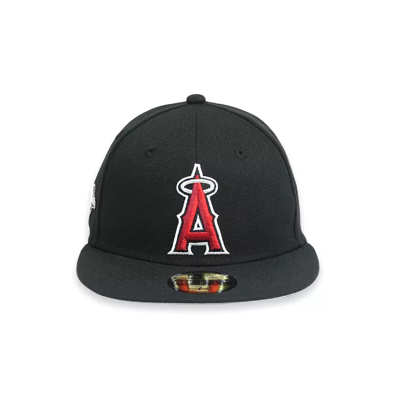 [70661330] Los Angeles Angels 02 WS Black 59FIFTY Men's Fitted Hat