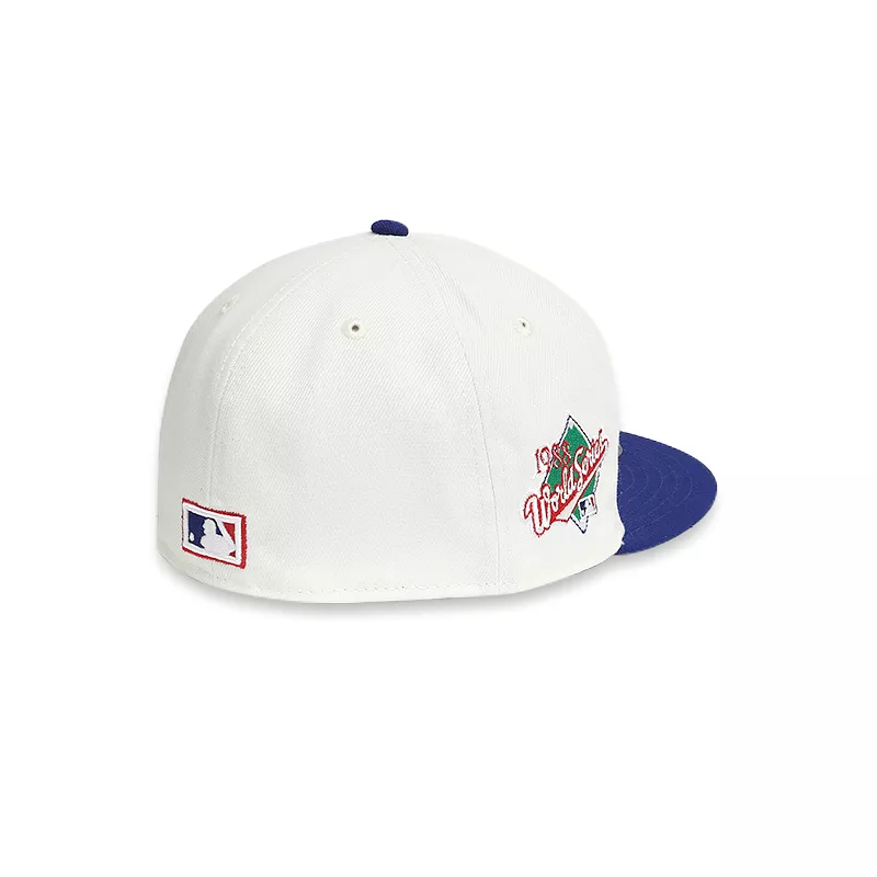 [70665603] Los Angeles Dodgers '88 WS White 59FIFTY Men's Fitted Hat