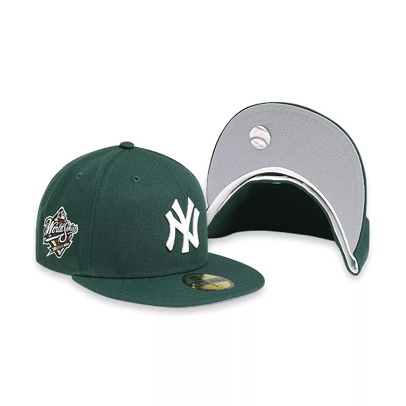 [70685653] New York Yankees 99 WS Green 59FIFTY Men's Fitted Hat