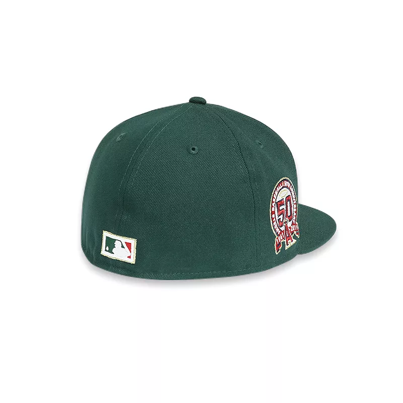 [70685658] Los Angeles Angels 50th Anniversary Green 59FIFTY Men's Fitted Hat