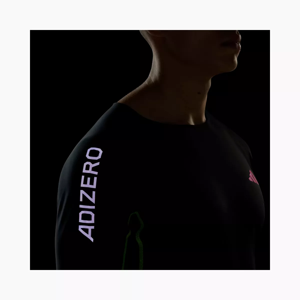 Adidas Adizero Men's Running Long Sleeve T-shirt -Black