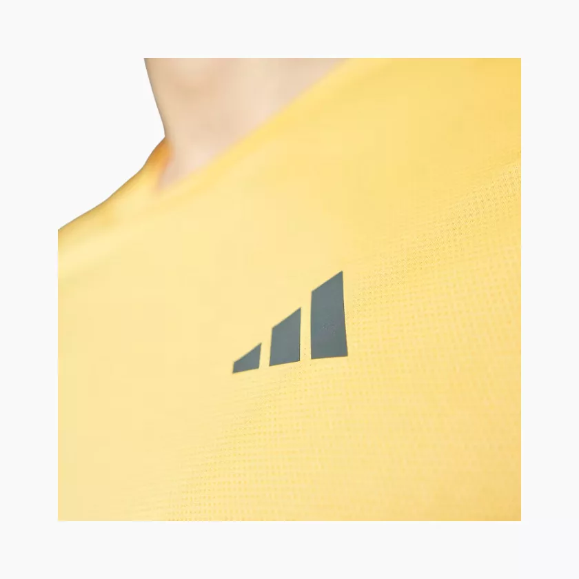 Adidas Adizero Men's Running T-shirt -Semi Spark/Grey Six