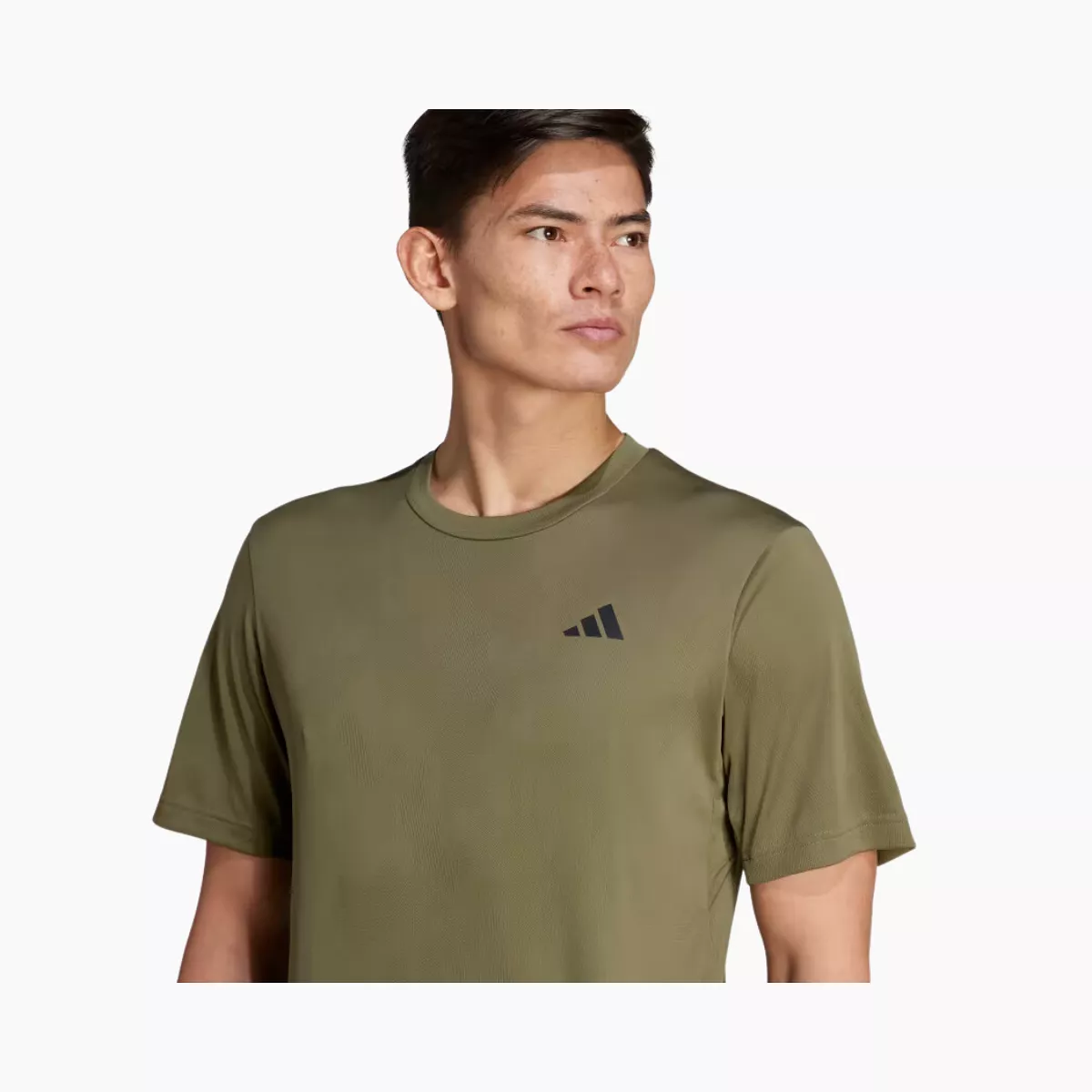 Adidas Essential Men's Training Camo T-shirt -Olive Strata/Black