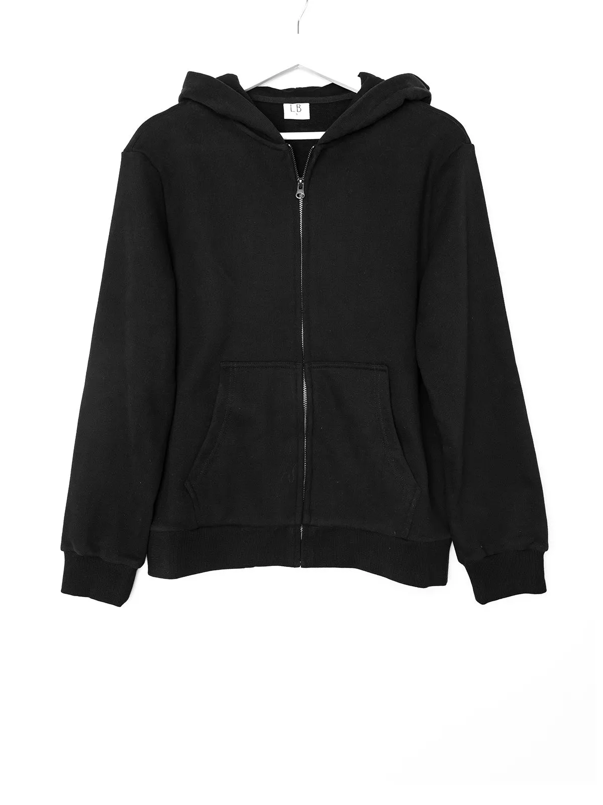 Adult Classic Zip Hoodie - Black