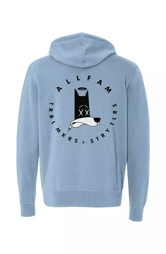 AF TRBLMKRS HOODIE BLU/BLK