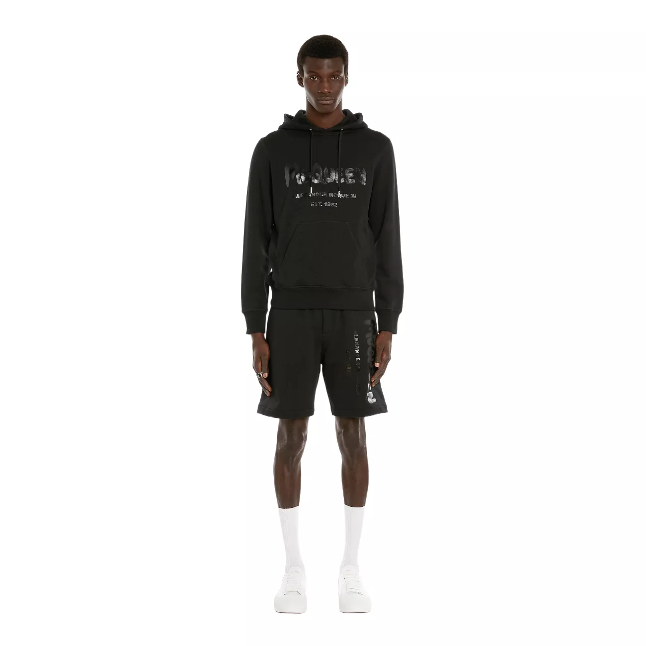 Alexander McQueen Graffiti Men's Hoodie