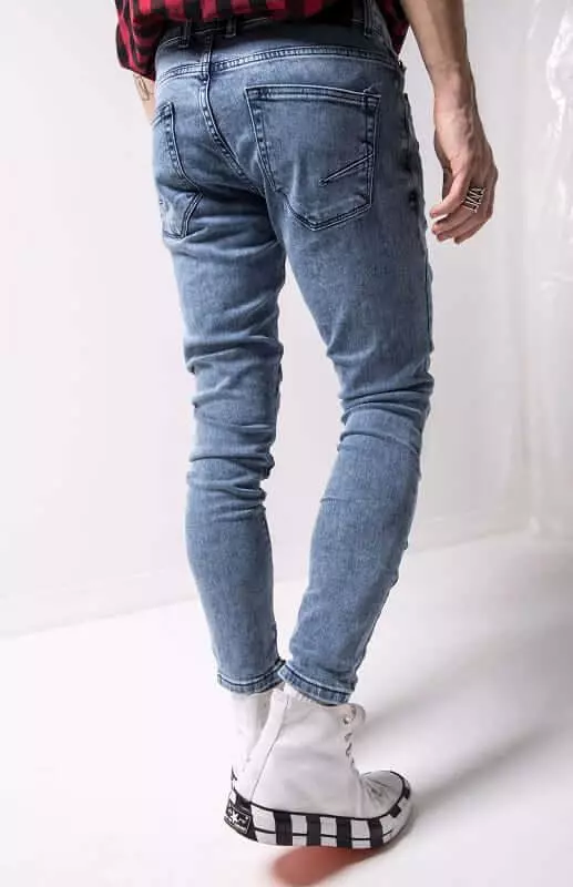 Ankle Zipper Streetstyle Jeans