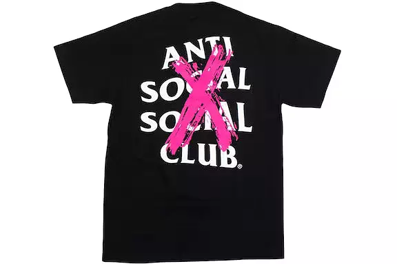 Anti Social Social Club Cancelled T-shirt Men's Black