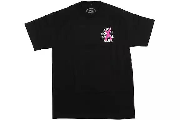 Anti Social Social Club Cancelled T-shirt Men's Black