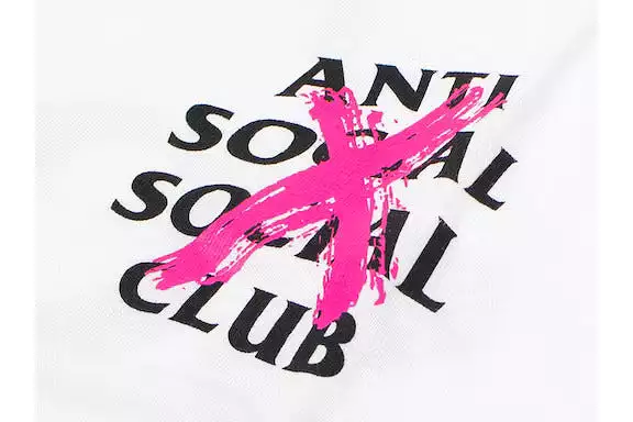 Anti Social Social Club Cancelled T-shirt Men's White