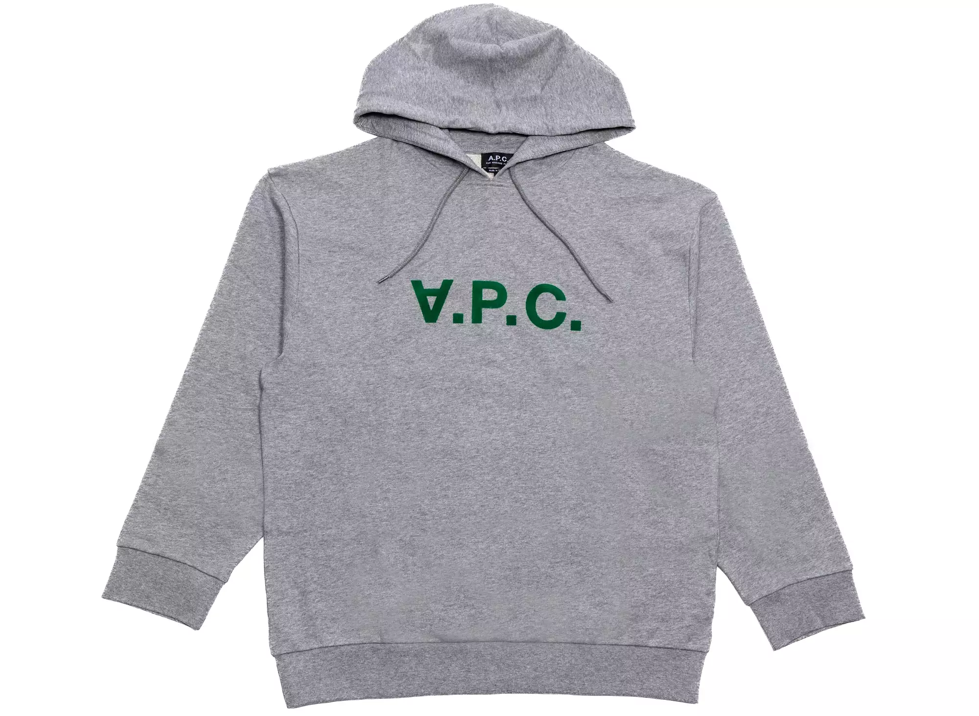 A.P.C. Milo Hoodie in Grey/Green