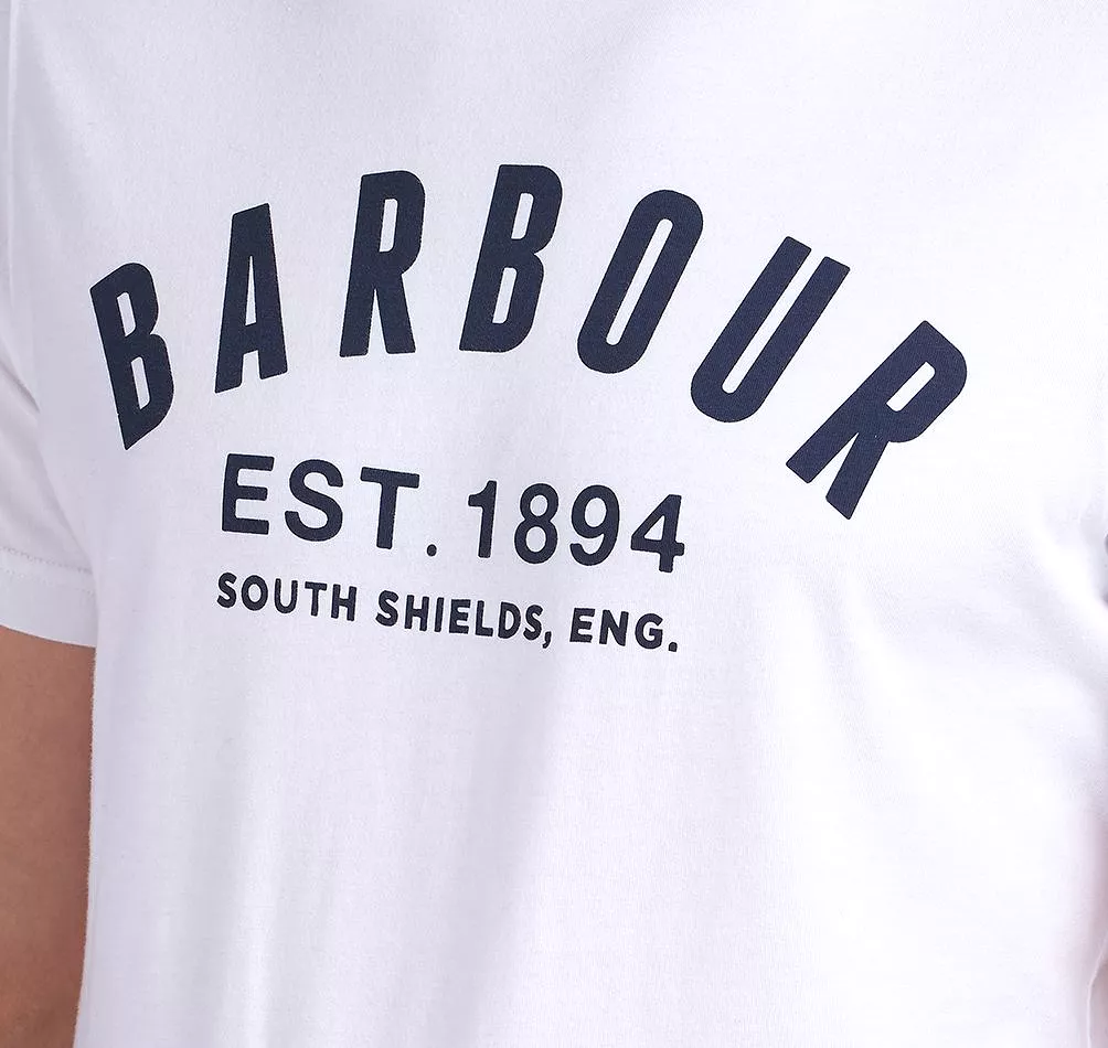 Barbour Men's Ridge Logo T-Shirt - Short Sleeved