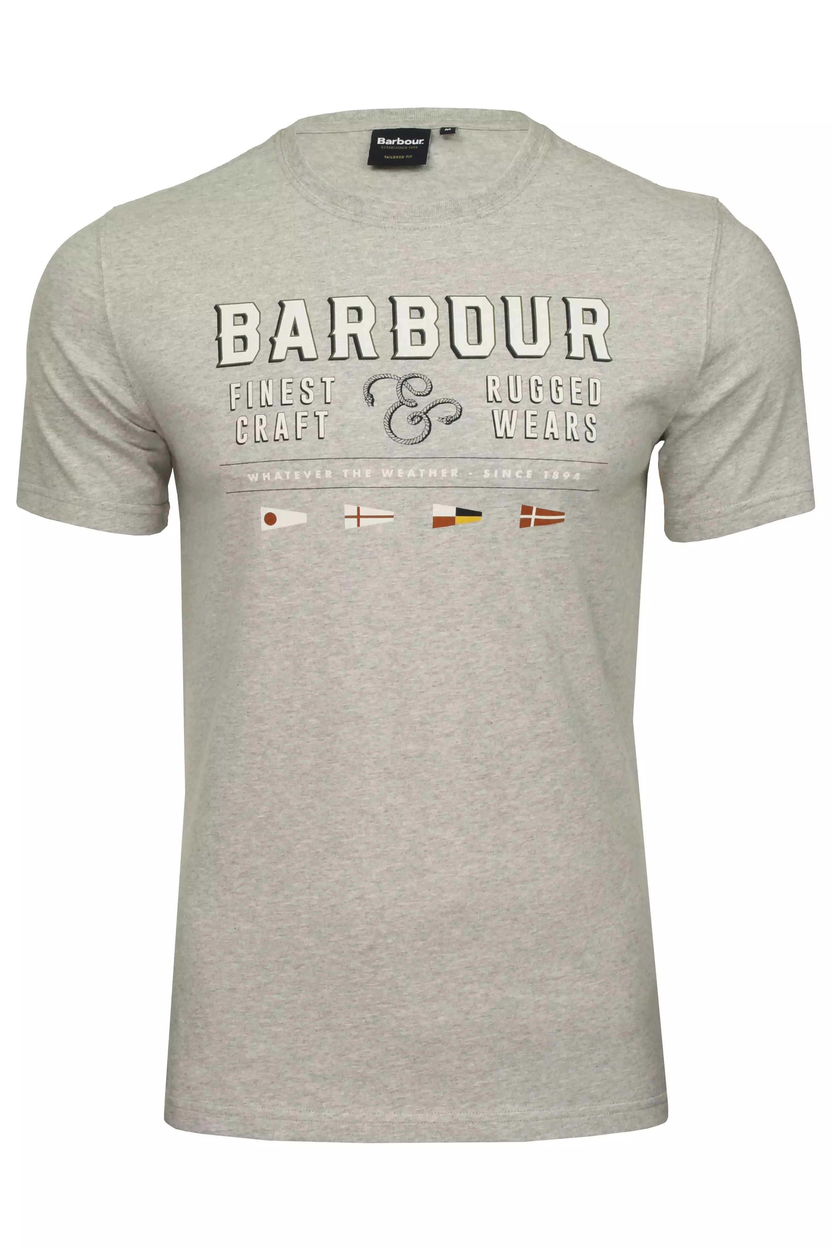 Barbour Men's 'Rope Tee' T-Shirt - Short Sleeved