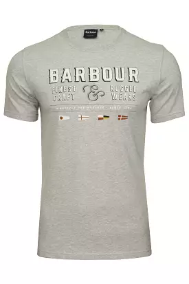 Barbour Men's 'Rope Tee' T-Shirt - Short Sleeved