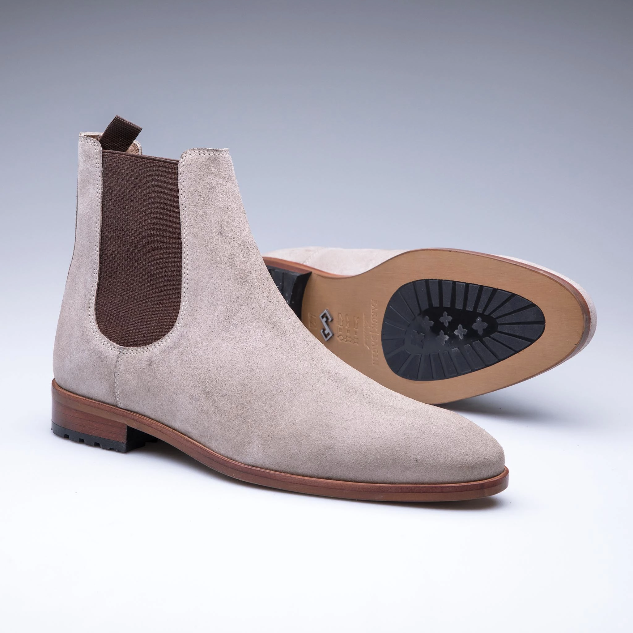 Beige Cris Chelsea Boots