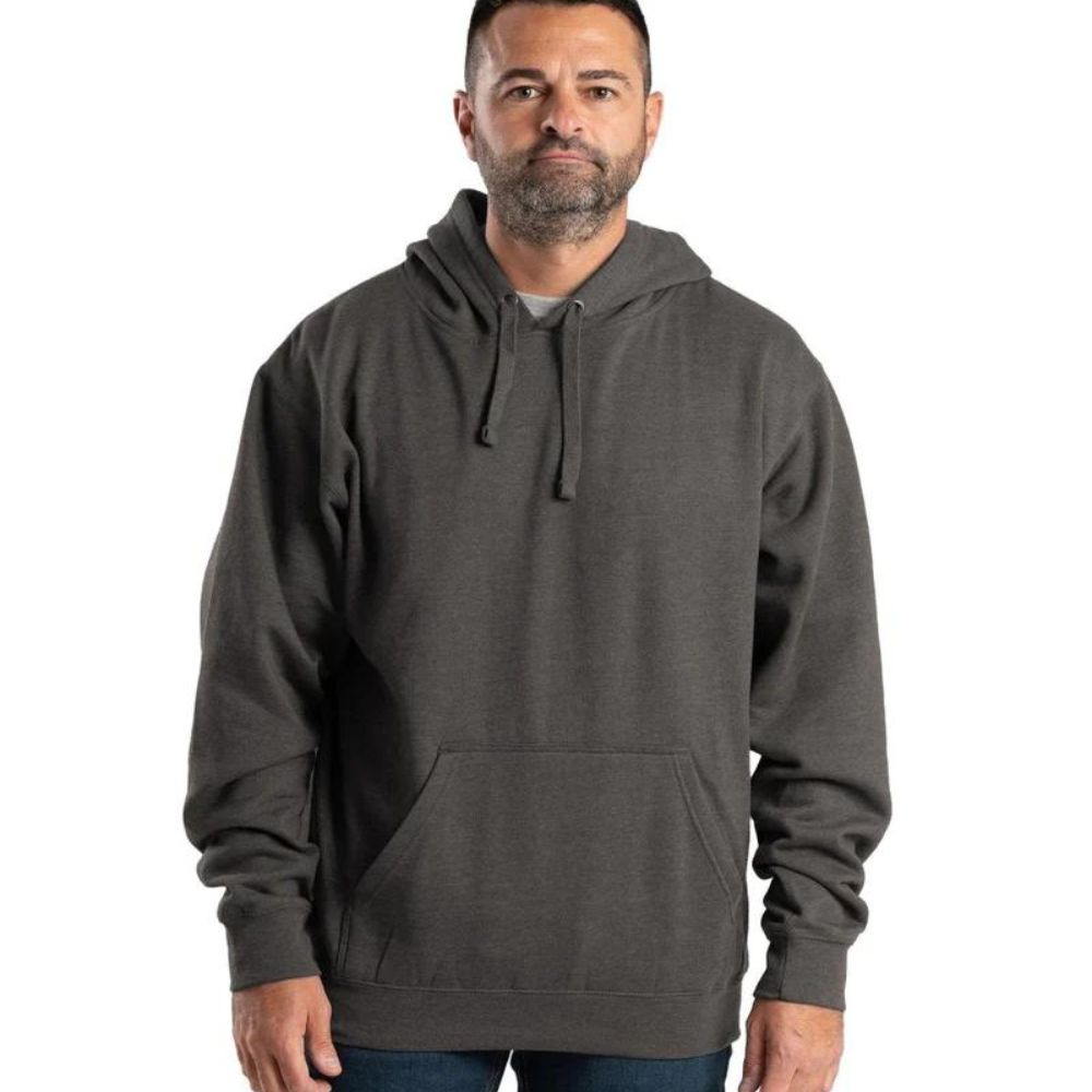 Berne Men's Signature Sleeve Hooded Pullover SP401 - Graphite