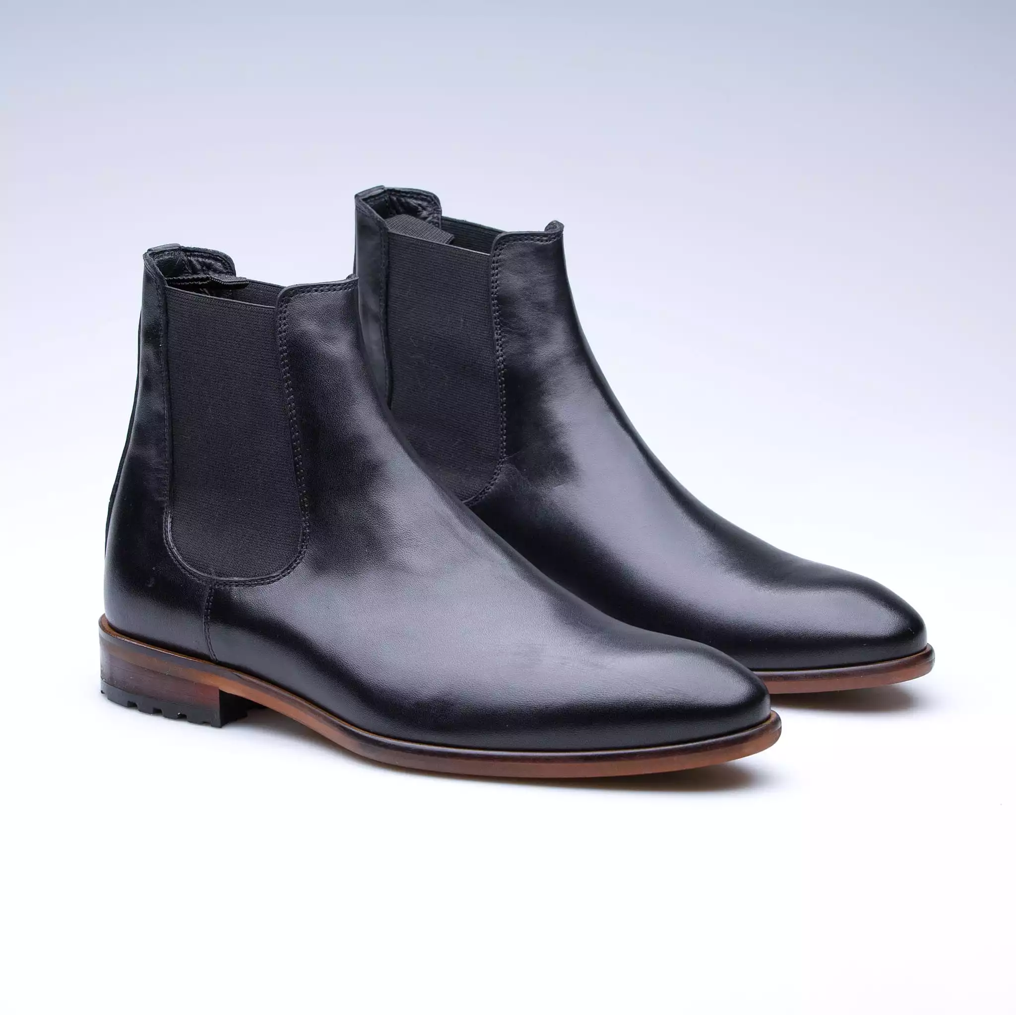 Black Case Chelsea Boots