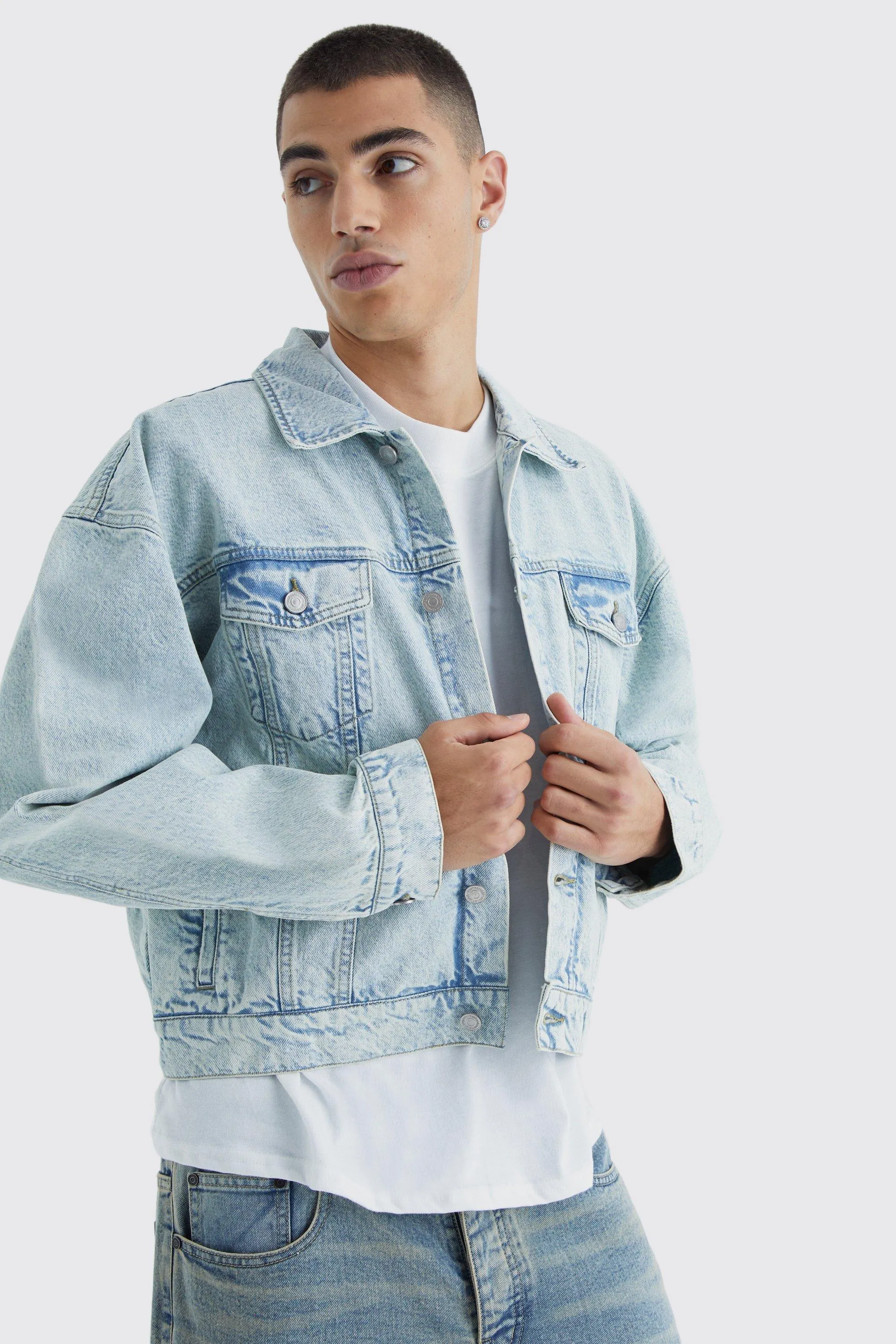 Boxy Fit Denim Jacket