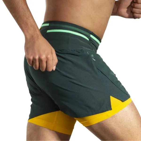 BROOKS - Men's High Point 5 2-in-1 Shorts