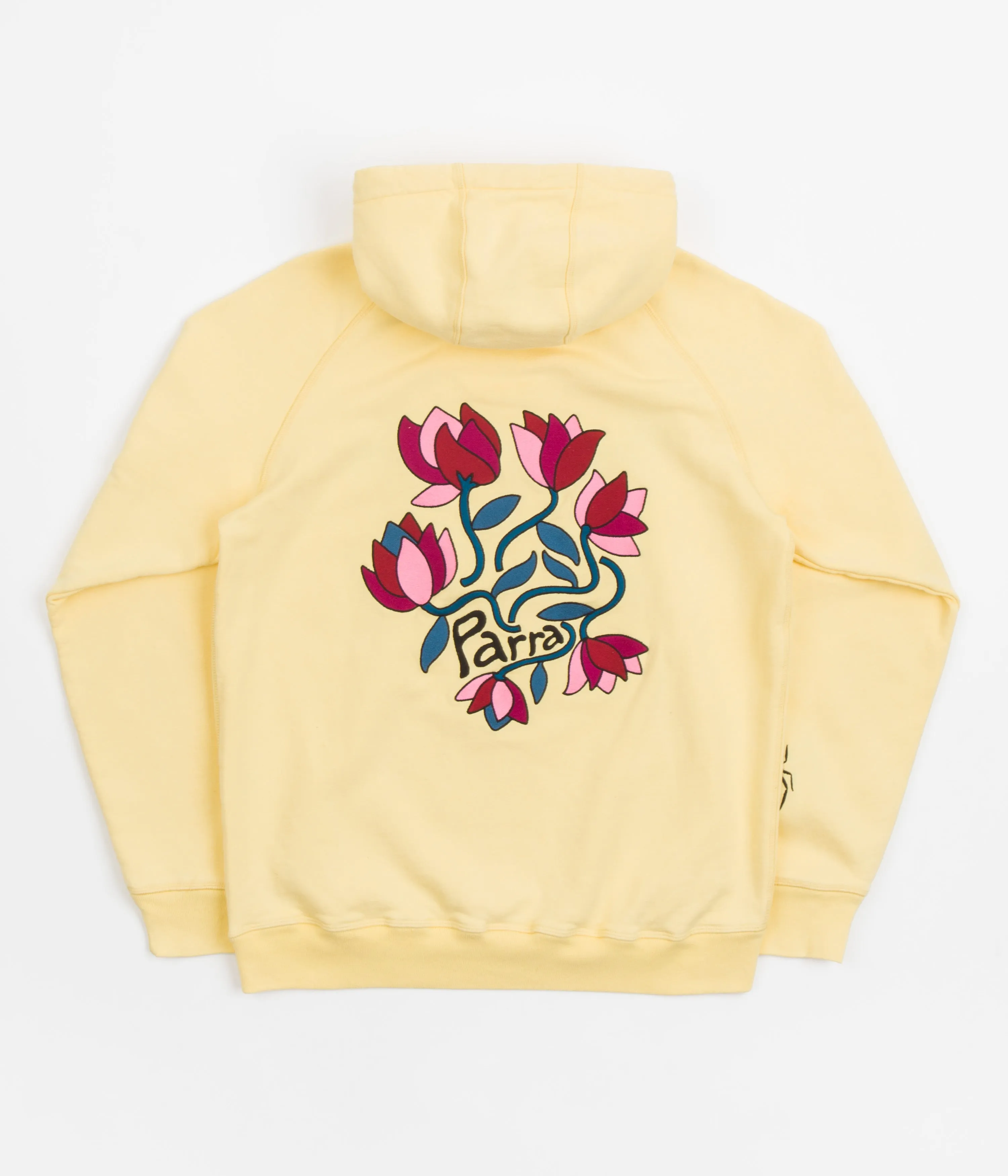 by Parra The Secret Garden Hoodie - Pale Yellow