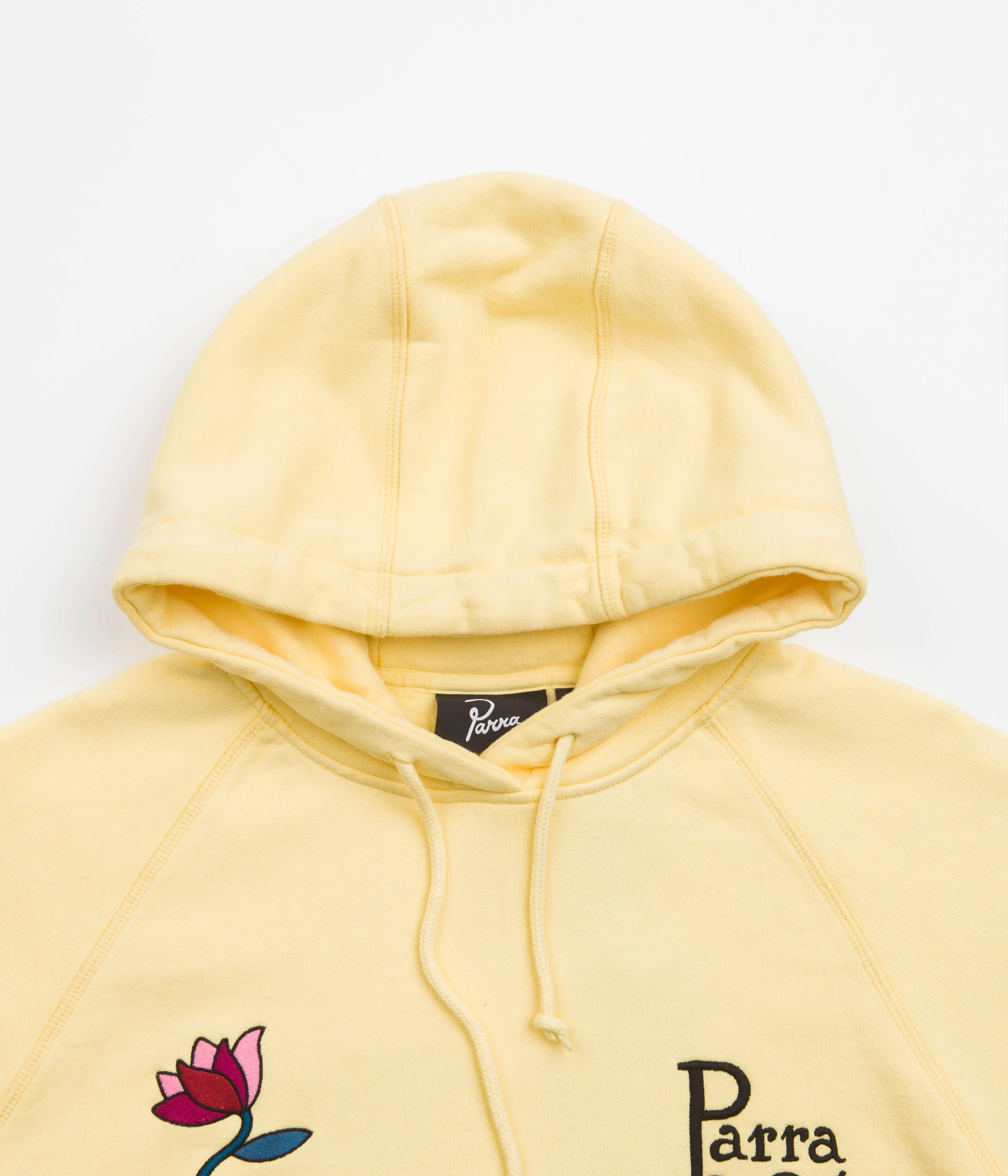 by Parra The Secret Garden Hoodie - Pale Yellow