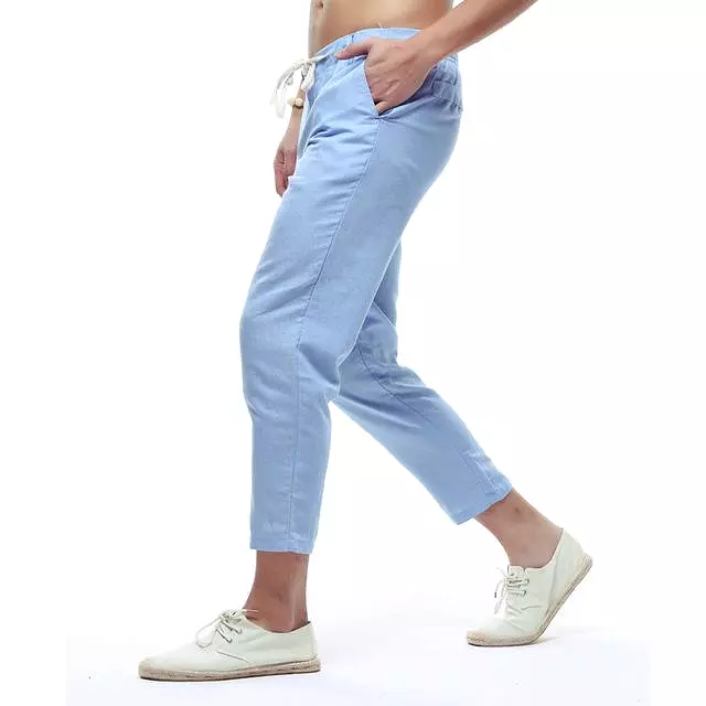 Capri Linen Pants For Men