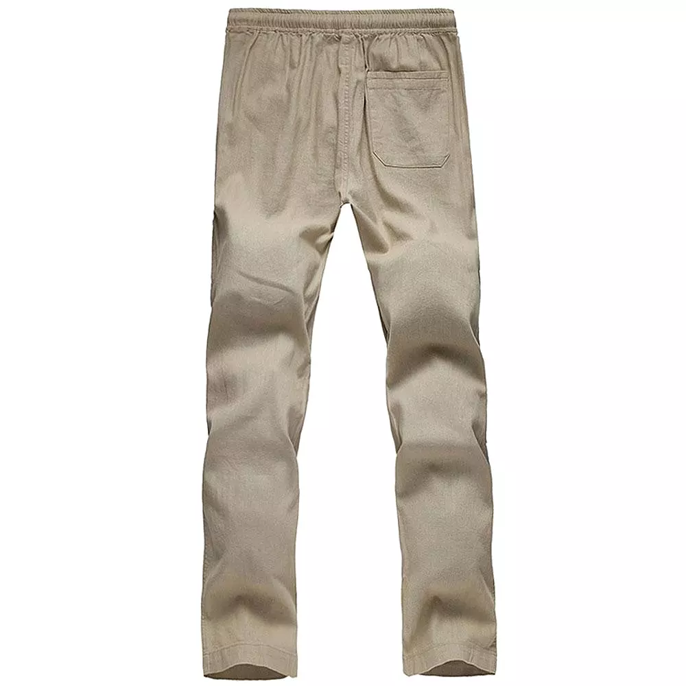 Casual Loose Linen Trousers For Men