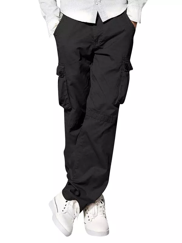 Casual Straight Loose Men Cargo Pants