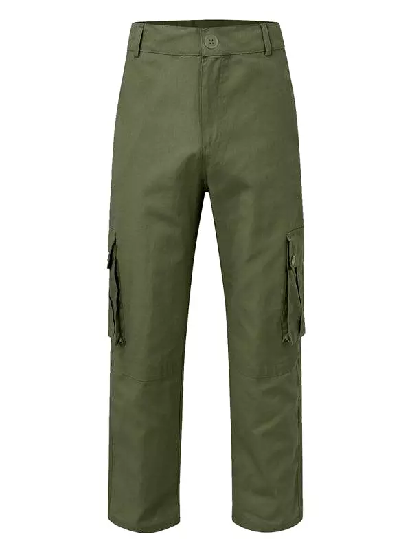 Casual Straight Loose Men Cargo Pants